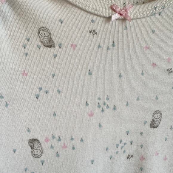 Little Planet Organic by Carter's - Owl Sleeper Gown - 3 Months - Picture 4 of 4